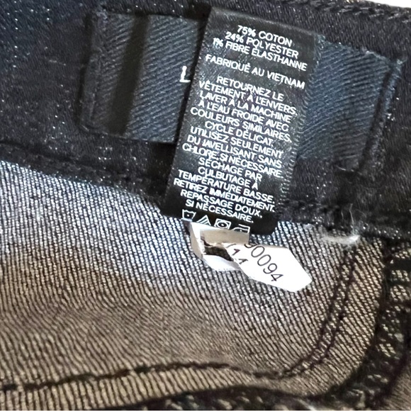 Express Black Denim High Rise Legging -Jeans! Size 4R - Picture 5 of 14